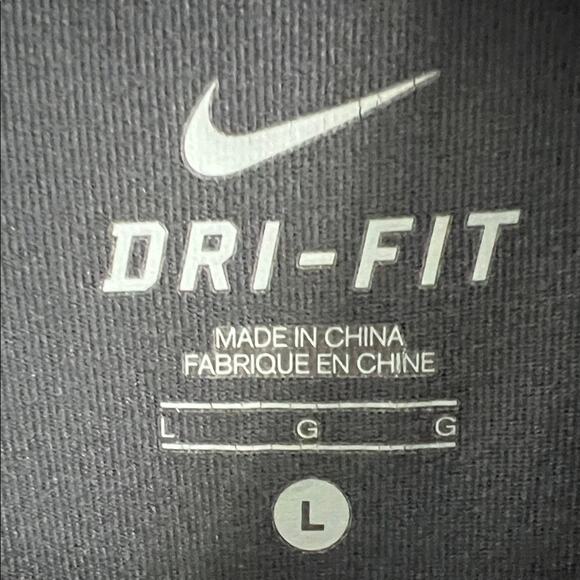 Nike Black Half-Zip Long Sleeve Top Men's Size XL - Picture 2 of 5